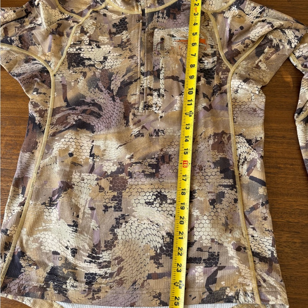 Sitka Men's Core Midweight Pullover - Optifade Marsh - Picture 8 of 8